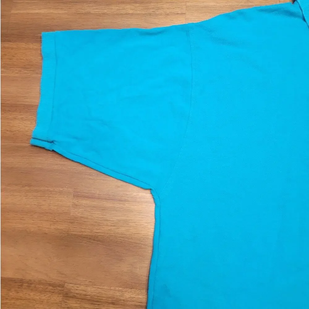 RARE VTG Ralph Lauren Blue Polo 90s USA Streetwear 2XL